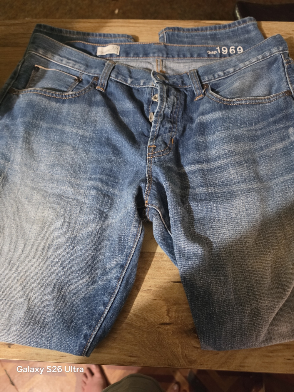 Womans Blue Denim Jeans - Gap 1969